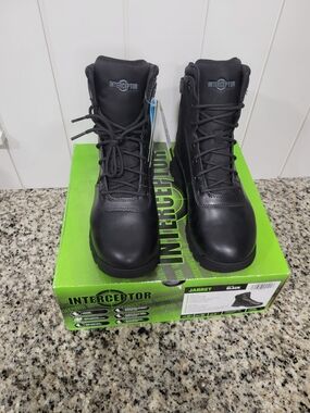 Interceptor Jarret Men's Black Tactical Boots